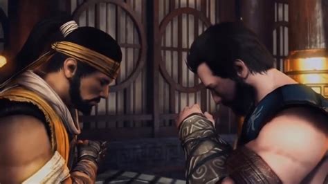 Hanzo Hasashi Scorpion And Kuai Liang Sub Zero Make Peace Youtube