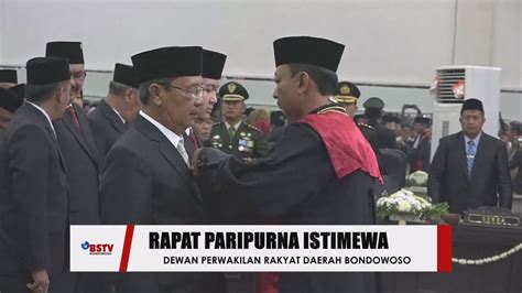 LIVE Rapat Paripurna Istimewa Pengucapan Sumpah Janji Anggota DPRD