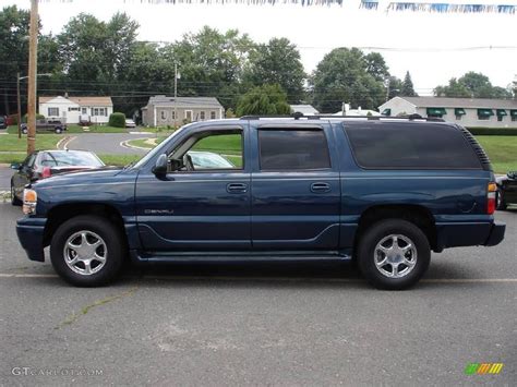 2005 Deep Blue Metallic Gmc Yukon Xl Denali Awd 15201365 Photo 3