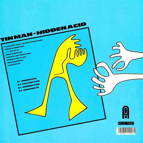 Tin Man Hidden Acid Vinyl 12 2023 Original Hhv