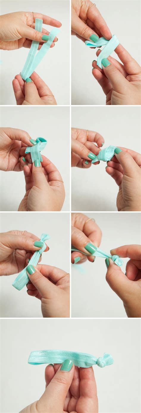 Learn How To Make Elastic Hair Tie Favors