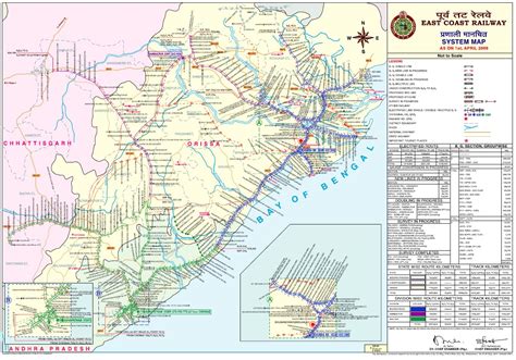 Kalahandia: Recent map of East Coast Railway shows Kantabanji-Jeypore ...