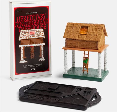 Hereditary Gingerbread Treehouse For The Holidays