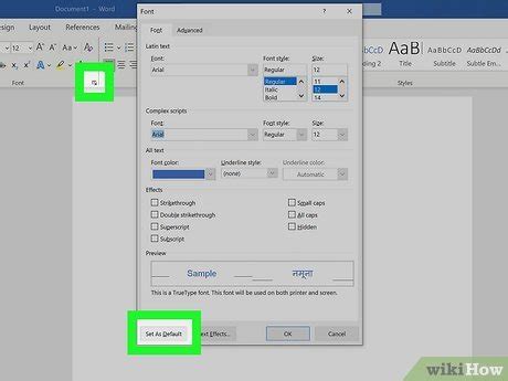 Changing The Default Font In Word Windows And Mac