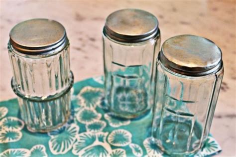 Vintage Glass Spice Jars The Well Cooked Life