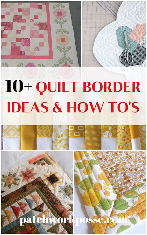 Top 7 Free Quilt Border Ideas That Will Make Your Quilt Stand Out 3 Bonus Patterns For Sale