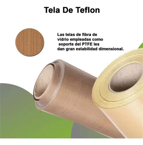 Tela De Teflon Cal 10 Para Selladoras Altas Temperaturas Envío gratis