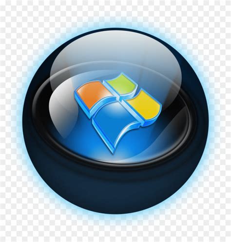 Windows 7 Start Button Icon Windows 7 Png Icons Transparent Png