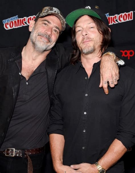 The Walking Dead — Jeffrey Dean Morgan And Norman Reedus Attend The