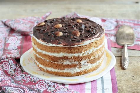 Torta tiramisù con pan di spagna Il ricettario delle vergare