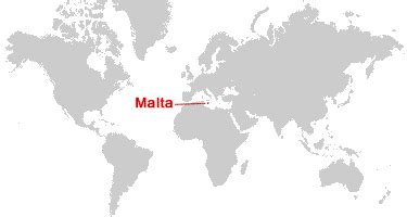 Malta Map and Satellite Image