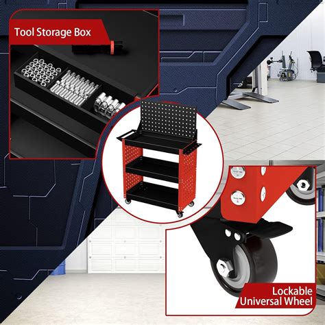 Zfulvo 3 Tier Rolling Tool Cart Review Best Tool Reviews