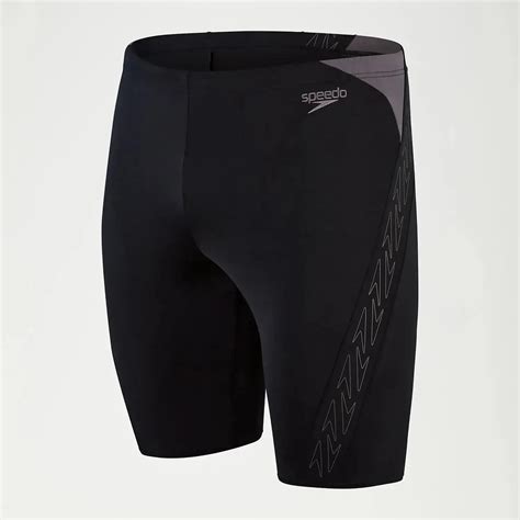 Traje Speedo De Ba O Hombre Hyper Boom Splice Jammer Negro Platanitos