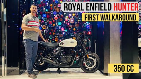 Royal Enfield Hunter 350 First Walkaround Video In Detail