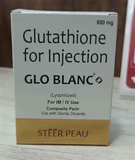 GLO BLANC INJECTION GLUTATHIONE Injection For Skin Whitening