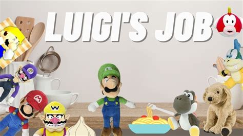 TAFGU Mario Plush Adventures Luigi S Job YouTube