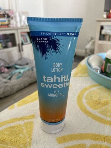 Bath And Body Works True Blue Spa Tahiti Sweetie Body Lotion W Monoi Oil