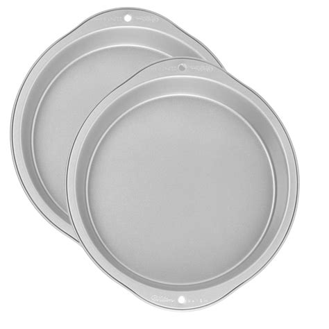 Wilton Recipe Right Non Stick 9 Inch Round Cake Pans Set 2 Piece