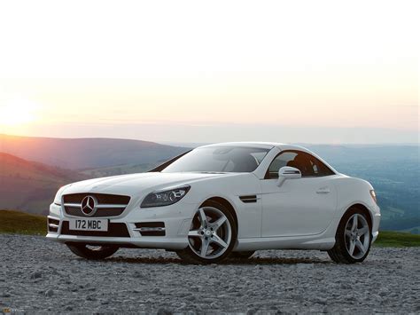 Mercedes Benz Slk 250 Amg Sports Package Uk Spec R172 2012 Wallpapers