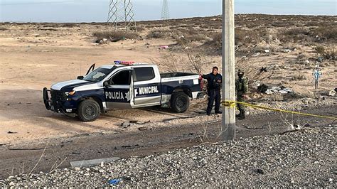 Dejan encobijado en la carretera Juárez Ahumada Norte de Ciudad Juárez