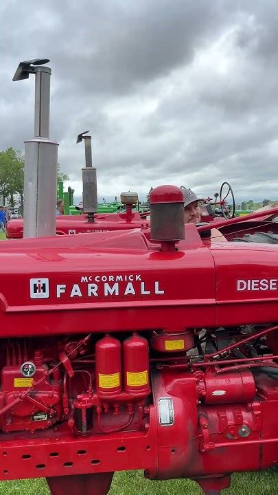 1953 Farmall Super Md Diesel Start Youtube