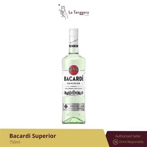 Bacardi Superior White Rum 750 Ml Lazada