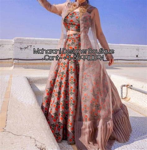 Design Lehenga Pic Maharani Designer Boutique