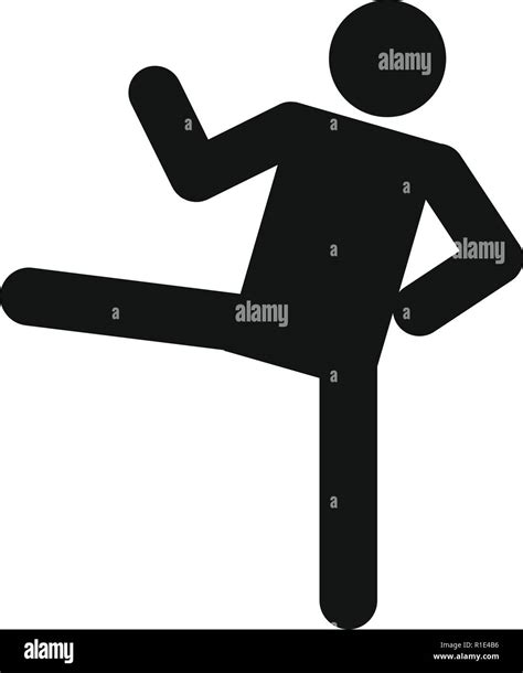 Strichmännchen stickman Symbol Piktogramm Vektor einfache Abbildung