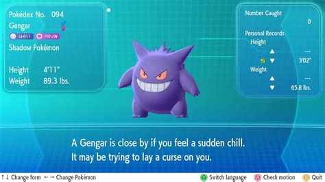 How To Evolve Gengar Brilliant Diamond