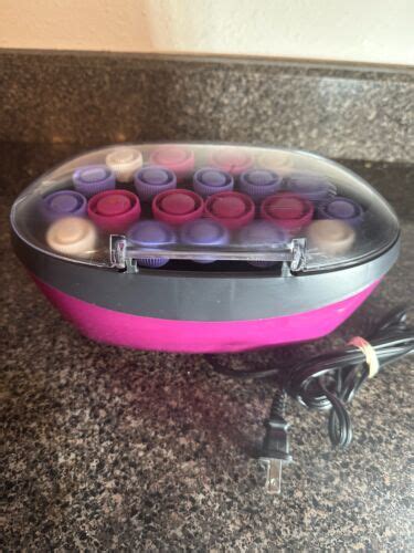 Remington Hair Rollers Kf Velvet Flocked Wax Core Hot Curlers