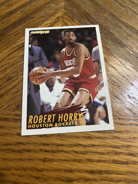 1994 Fleer Robert Horry 83 Houston Rockets EBay