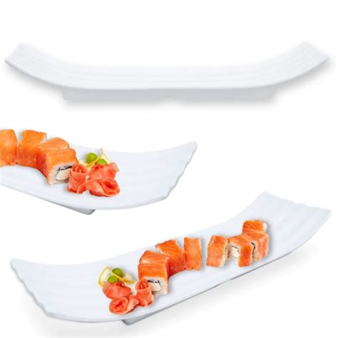 Mandiali E Shop Kit Pratos X Cm Para Sushi Buffet Comida