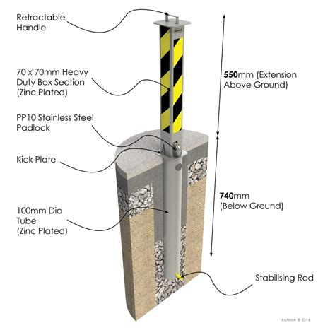 Automatic Bollards Bollard Security