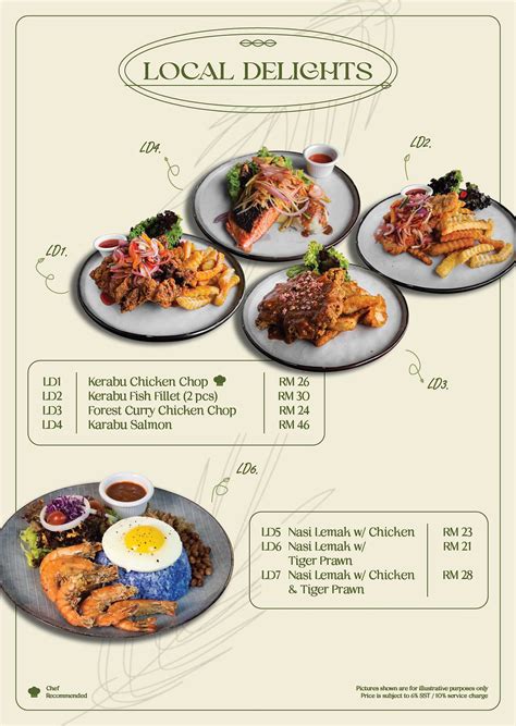 Dine In Menu | Mysite