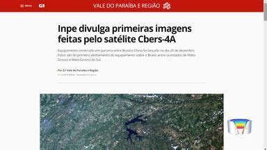 Link Vanguarda Inpe divulga primeiras imagens feitas pelo satélite