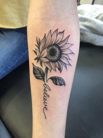 Chic Sunflower Tattoos Ideas That Will Inspire You To Get Inked