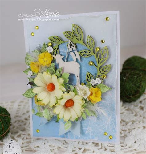 Moja Papierowa Kraina Wielkanoc Easter Cards Spring Easter Decor