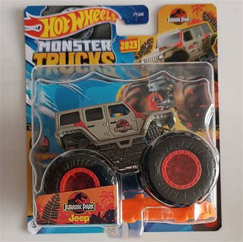 Hot Wheels Monster Trucks Jurassic Park Jeep 18 Ruda Śląska