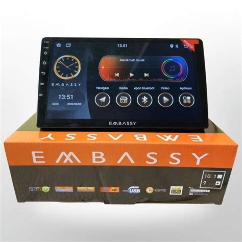 Jual Head Unit Android EMBASSY 7 Inch 9 Inch 10 Inch Memory 2 32