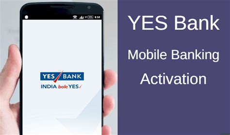 Yes Bank Mobile Banking Activation Step By Step Alldigitaltricks