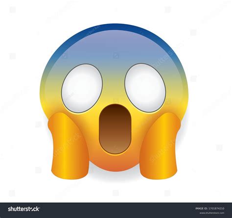 Shocking Face Emoji Clipart