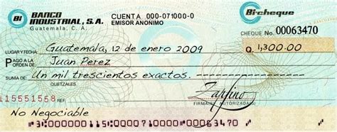 Como Emitir Un Cheque Clases De Cheques 5187 Hot Sex Picture