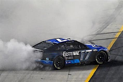 Chris Buescher Wins 2nd Cup Race of Career in Bristol Night Race