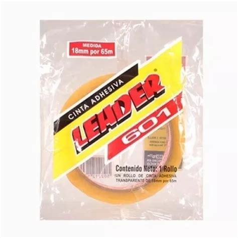 Cinta Adhesiva Transparente Leader X Leader Lea Mercadolibre