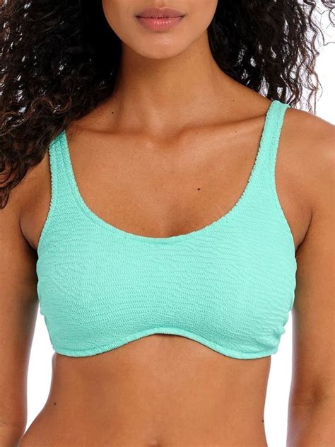 Amazon Freya Ibiza Waves Underwire Bralette Bikini Top Frozen Uk