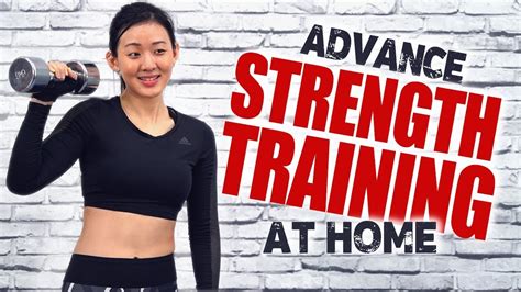 Advance Strength Training At Home Total Body Joanna Soh Youtube