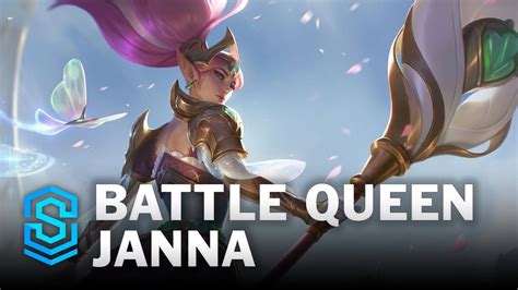 Battle Queen Janna Skin Spotlight League Of Legends Youtube