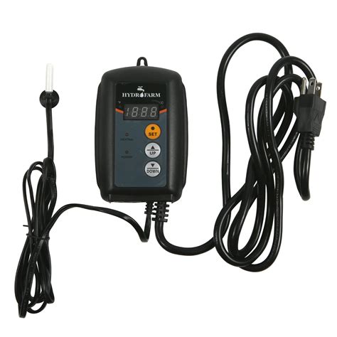 HYDROFARM JUMP START DIGITAL THERMOSTAT FOR HEATING MAT - Equipment ...