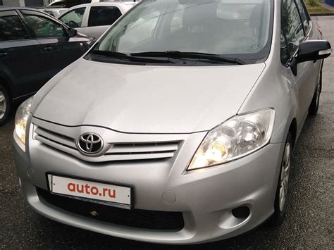 Купить б/у Toyota Auris I Рестайлинг 1.6 MT (132 л.с.) бензин механика ...