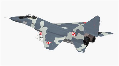 Mig 29 Fulcrum 3d Model 47 Blend Fbx Max Obj Free3d